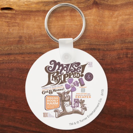 Tom und Jerry Mouse gefangen Schlüsselanhänger (Vorderseite)