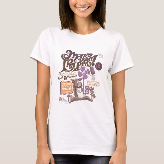 Tom und Jerry Mouse gefangen T-Shirt (Vorderseite)