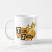 Tom und Jerry Mouse in Paw-Logo Kaffeetasse (Links)