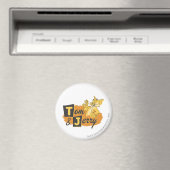 Tom und Jerry Mouse in Paw-Logo Magnet (In Situ (Geschirrspüler))