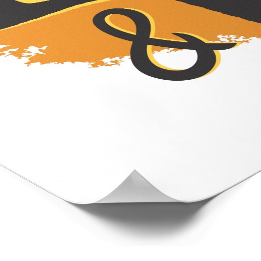 Tom und Jerry Mouse in Paw-Logo Poster (Ecke)