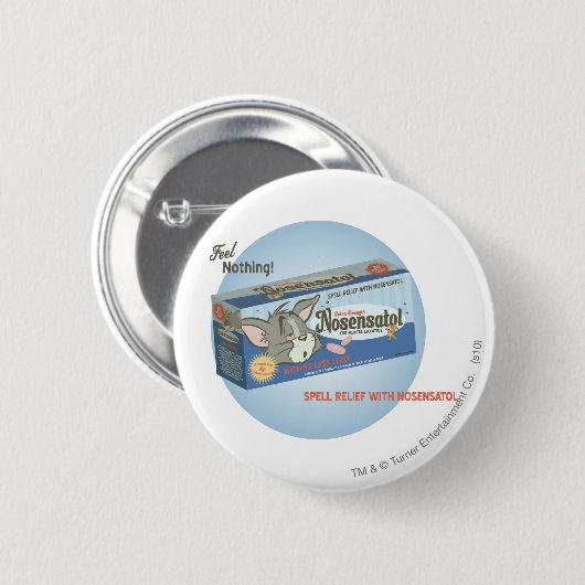 Tom und Jerry Nosensatol 2 Button (Vorne & Hinten)