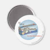 Tom und Jerry Nosensatol 2 Magnet (Vorderseite/Rückseite)