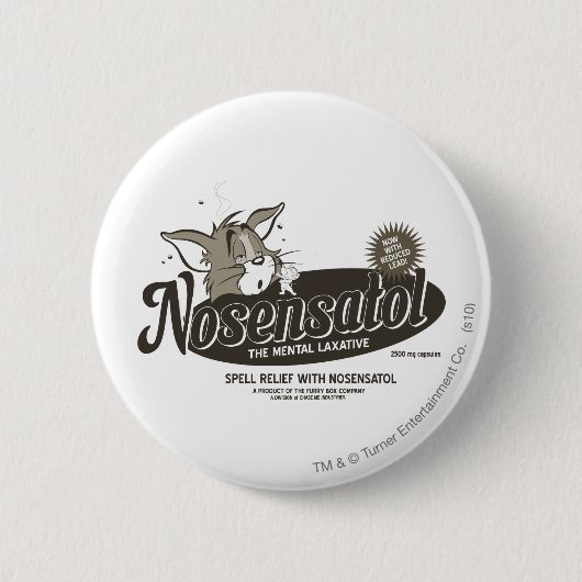 Tom und Jerry Nosensatol Button (Vorderseite)