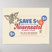 Tom und Jerry Nosensatol Coupon Poster (Vorne)