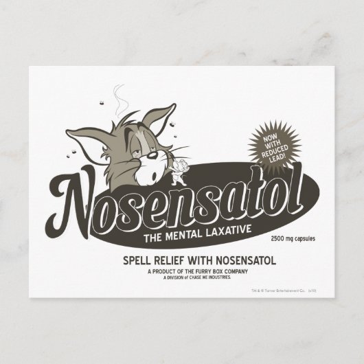 Tom und Jerry Nosensatol Postkarte (Vorderseite)