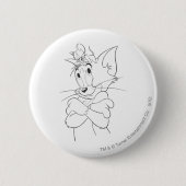 Tom und Jerry on Head Button (Vorderseite)