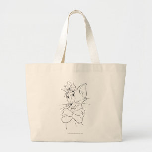 Tom und Jerry on Head Jumbo Stoffbeutel