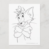 Tom und Jerry on Head Postkarte (Vorderseite)