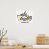 Tom und Jerry on Pillow Poster (Küche)