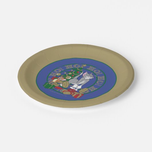 Tom und Jerry Opening-Präsentationen Pappteller (Schrägansicht)