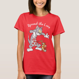 Tom und Jerry Painting Valentinhörer T-Shirt