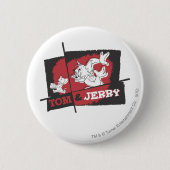 Tom und Jerry Red und Black Button (Vorderseite)