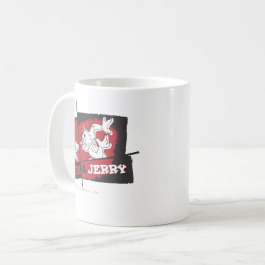 Tom und Jerry Red und Black Kaffeetasse (Vorderseite Links)