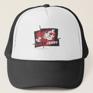 Tom und Jerry Red und Black Truckerkappe