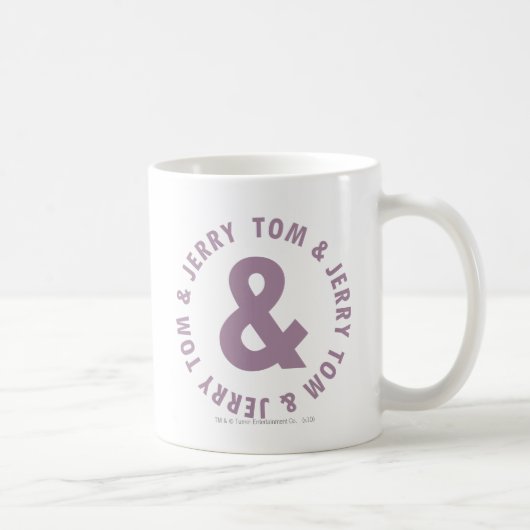 Tom und Jerry Round-Logo 10 Kaffeetasse (Rechts)