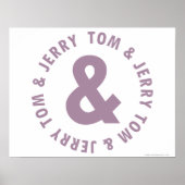 Tom und Jerry Round-Logo 10 Poster (Vorne)