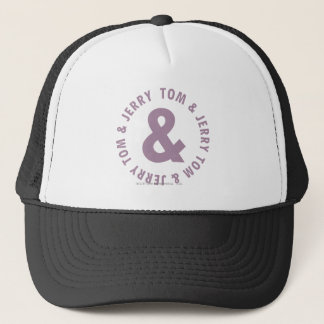 Tom und Jerry Round-Logo 10 Truckerkappe