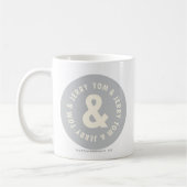 Tom und Jerry Round-Logo 1 Kaffeetasse (Links)