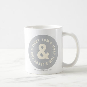 Tom und Jerry Round-Logo 1 Kaffeetasse