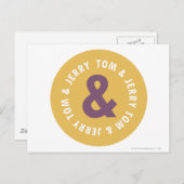 Tom und Jerry Round-Logo 3 Postkarte (Vorne/Hinten)
