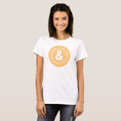 Tom und Jerry Round-Logo 5 T-Shirt (Vorne ganz)