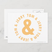 Tom und Jerry Round-Logo 6 Postkarte (Vorne/Hinten)