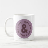 Tom und Jerry Round-Logo 7 Kaffeetasse (Links)