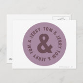 Tom und Jerry Round-Logo 7 Postkarte (Vorne/Hinten)