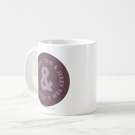 Tom und Jerry Round-Logo 9 Kaffeetasse (Vorderseite Links)
