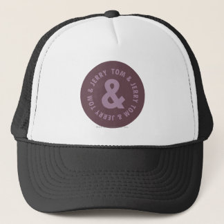Tom und Jerry Round-Logo 9 Truckerkappe