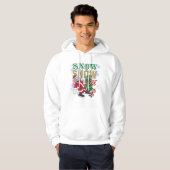 Tom und Jerry Santas am Baum Hoodie (Vorne ganz)