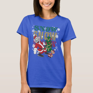 Tom und Jerry Santas am Baum T-Shirt