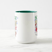 Tom und Jerry Santas am Baum Tasse (Zentrum)