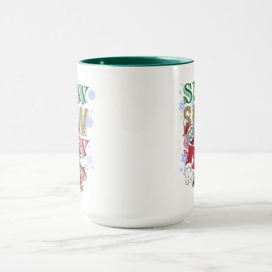 Tom und Jerry Santas am Baum Tasse (Zentrum)