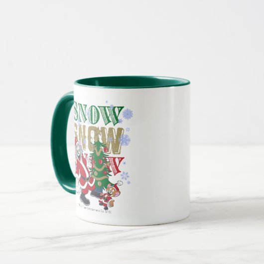 Tom und Jerry Santas am Baum Tasse (Vorderseite Links)