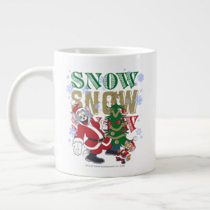 Tom und Jerry Santas vom Baum Jumbo-Tasse