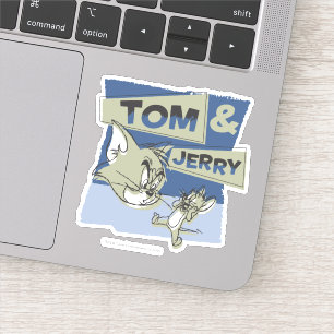 Tom und Jerry Scaredey Mouse Aufkleber