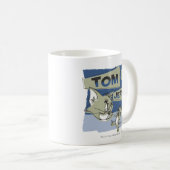 Tom und Jerry Scaredey Mouse Kaffeetasse (VorderseiteRechts)