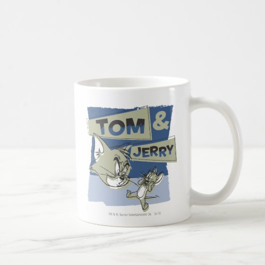 Tom und Jerry Scaredey Mouse Kaffeetasse (Rechts)
