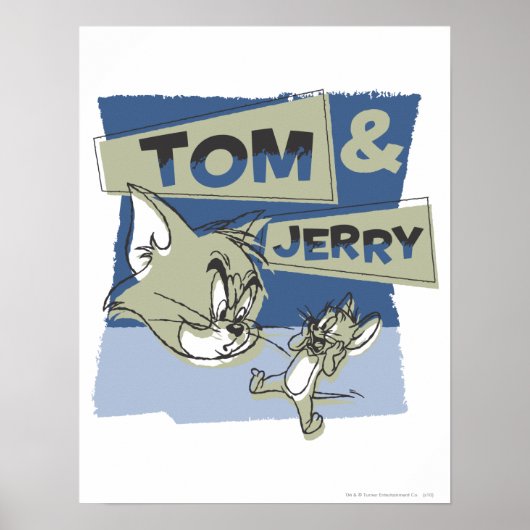 Tom und Jerry Scaredey Mouse Poster (Vorne)