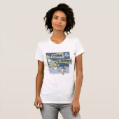 Tom und Jerry Scaredey Mouse T-Shirt (Vorne ganz)
