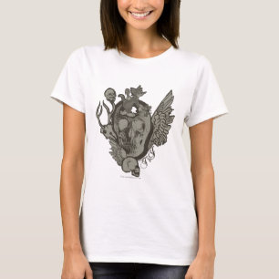 Tom- und Jerry-Schädel T-Shirt