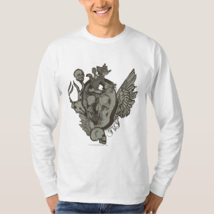 Tom- und Jerry-Schädel T-Shirt