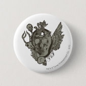 Tom und Jerry Skull Button (Vorderseite)