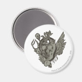 Tom und Jerry Skull Magnet (Vorderseite/Rückseite)