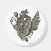 Tom und Jerry Skull Magnet (Vorne)