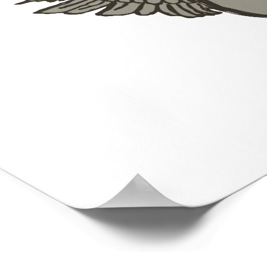 Tom und Jerry Skull Poster (Ecke)