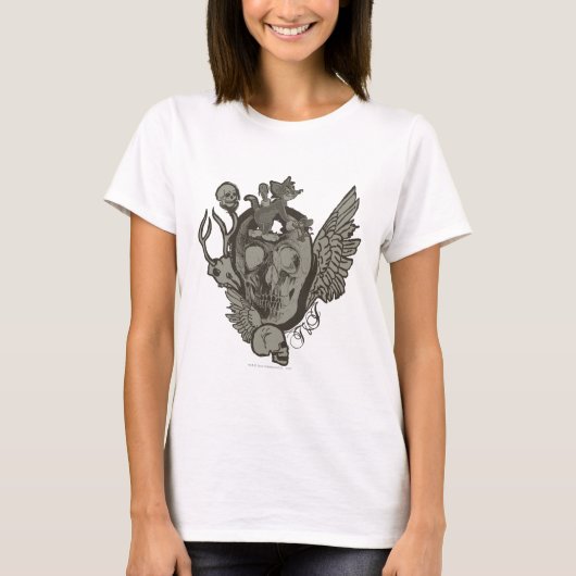 Tom und Jerry Skull T-Shirt (Vorderseite)