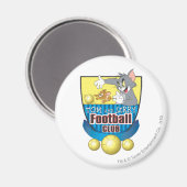 Tom und Jerry Soccer (Fußball) 5 Magnet (Vorderseite/Rückseite)